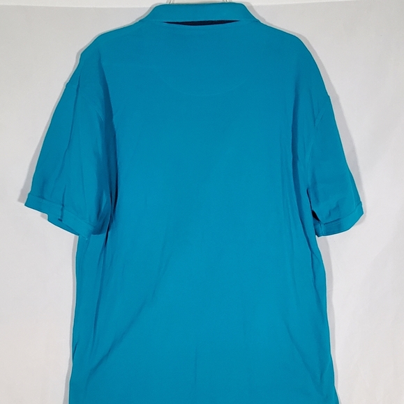 RAGING BULL TEAL POLO - Picture 3 of 5